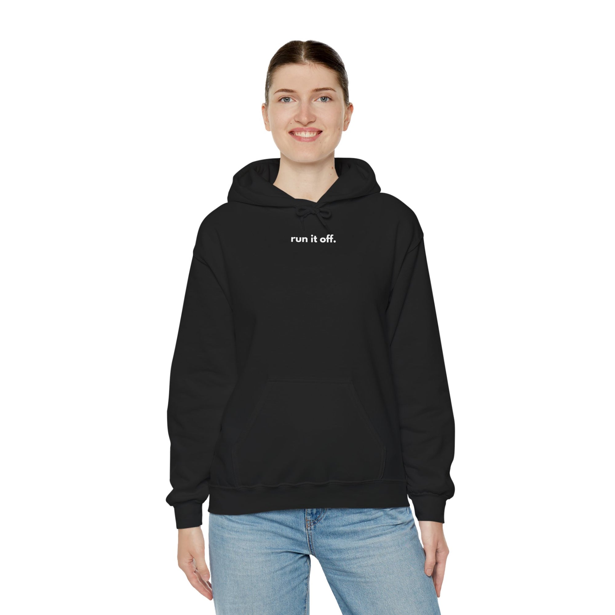 Run It Off Hoodie | Minimalist Running Hoodie | Presence
