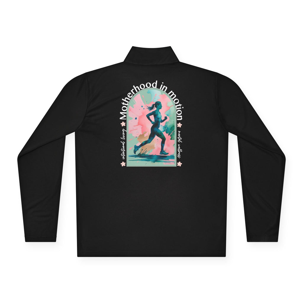Motherhood in Motion – Sport-Tek 357 Quarter Zip Sweatshirt