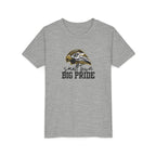 Small Town Big Pride Hawk Youth T-Shirt – Youth Bella & Canvas Soft Tee for Kids
