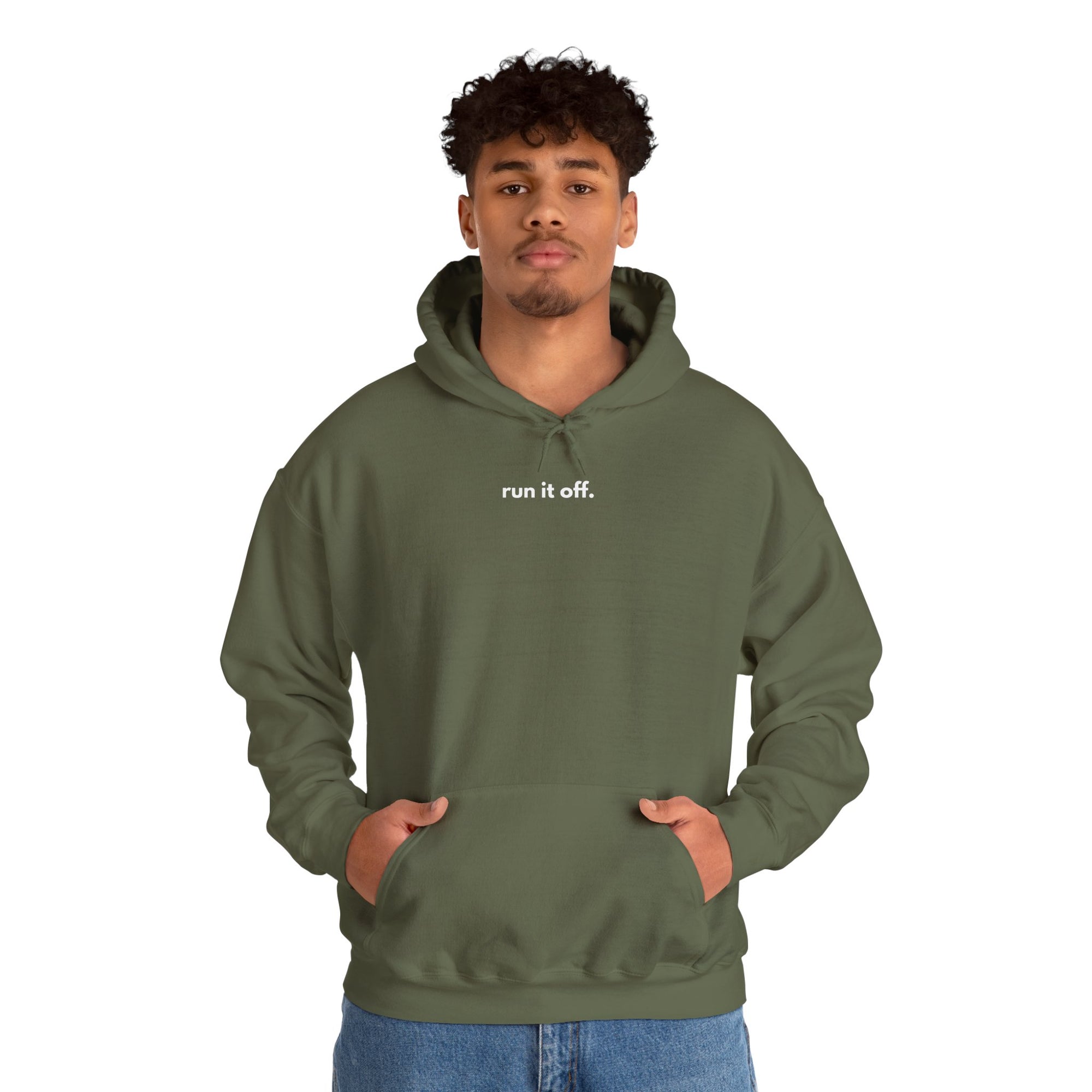 Run It Off Hoodie | Minimalist Running Hoodie | Presence
