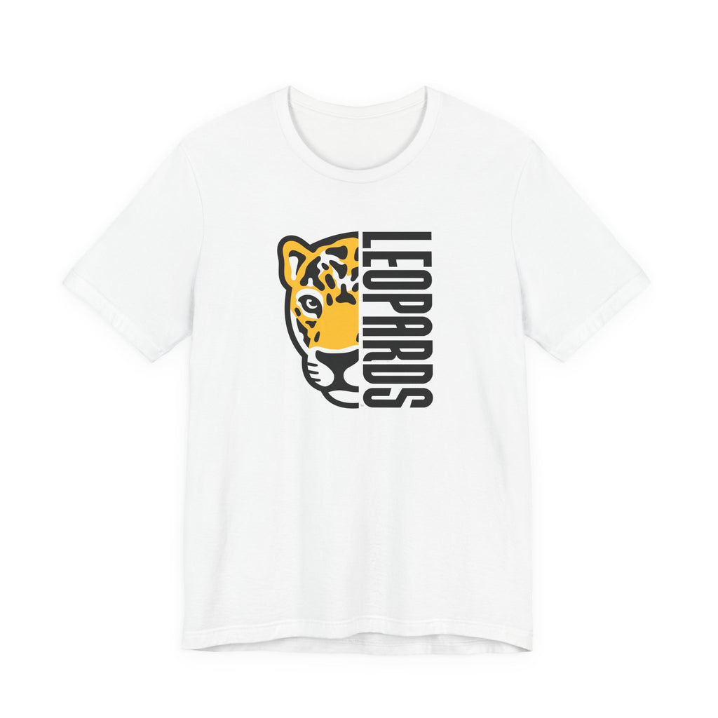 Meadowlark Leopards Bella & Canvas Tshirt, Teacher Tshirt, School Pride