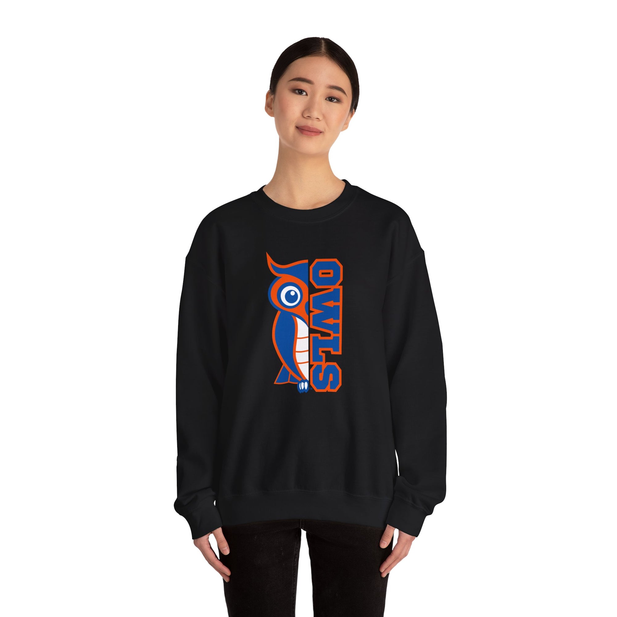 Osgood Owls Crewneck Sweatshirt | Gildan Heavy Blend 18000 | School Spirit Wear | Teacher & Student Sweatshirt | Game Day & Dress-Up Day Apparel