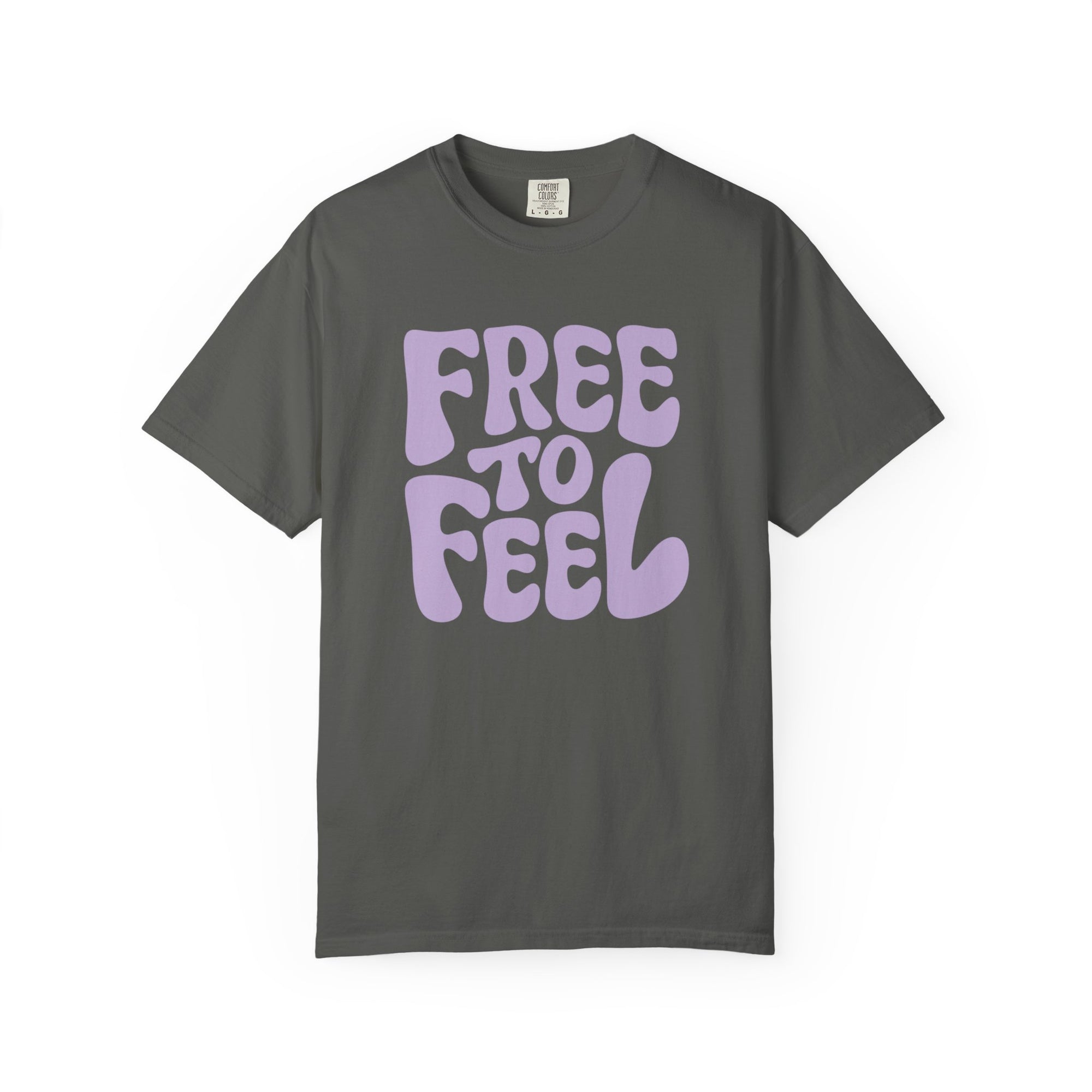 Free to Feel – Mental Health Comfort Colors Unisex Tee