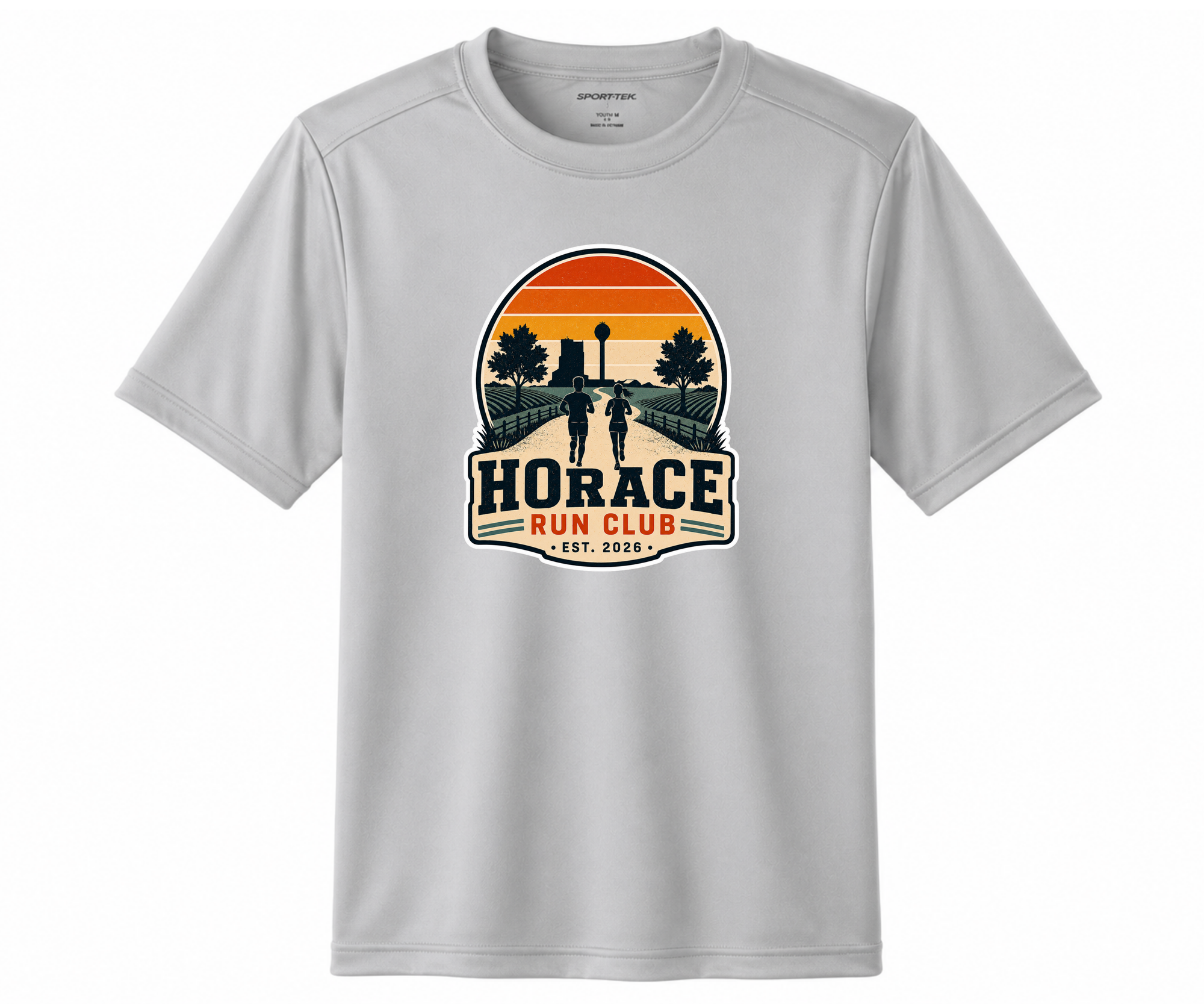Youth Horace Run Club Performance Tee | Sport-Tek® PosiCharge® Competitor™ T-Shirt