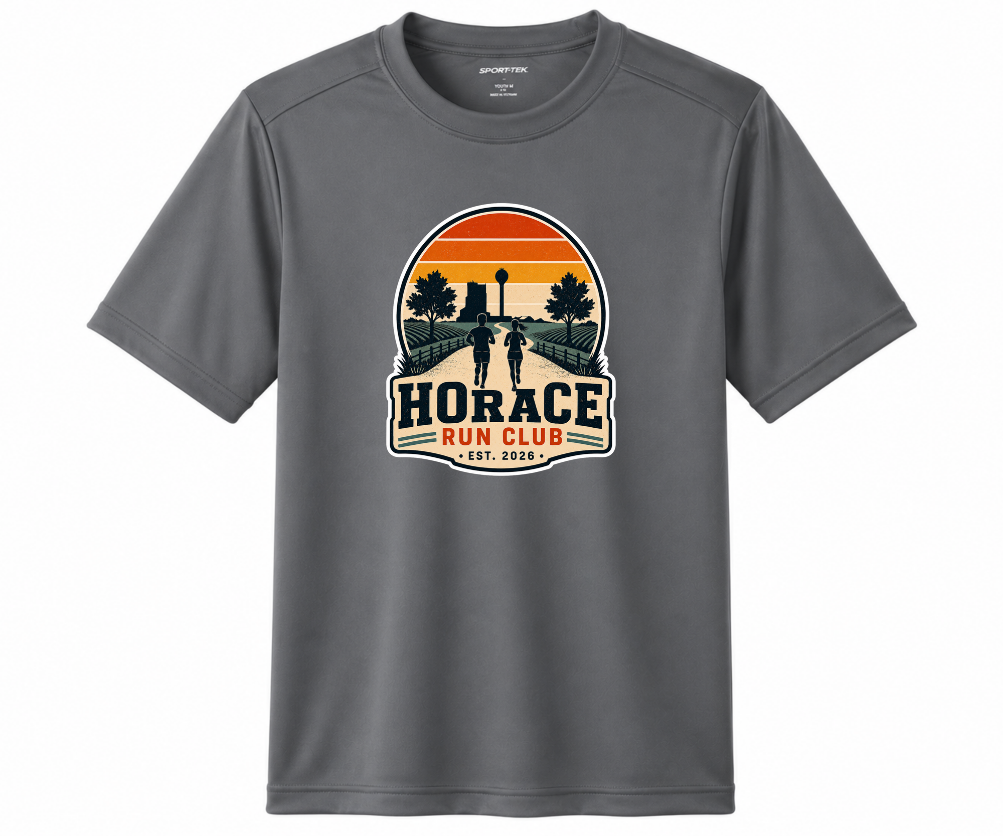 Youth Horace Run Club Performance Tee | Sport-Tek® PosiCharge® Competitor™ T-Shirt