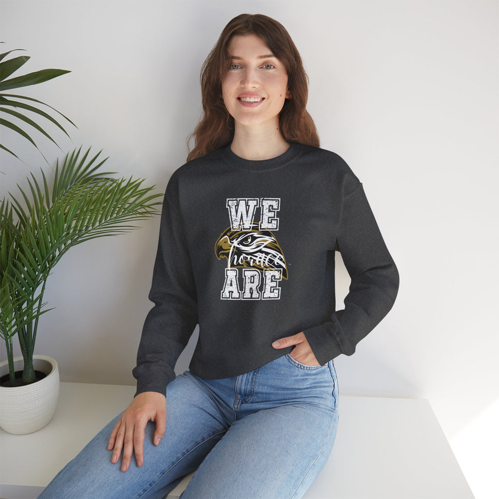 LOCAL PICK UP- We Are Horace Unisex Sweatshirt | Gildan Heavy Blend Crewneck | Teacher & Student Spirit Wear | School Dress Up Days | Mascot Sweatshirt