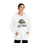 Small Town, Big Pride Gildan Heavy Blend Unisex Hoodie – Hawk Mascot Sweatshirt