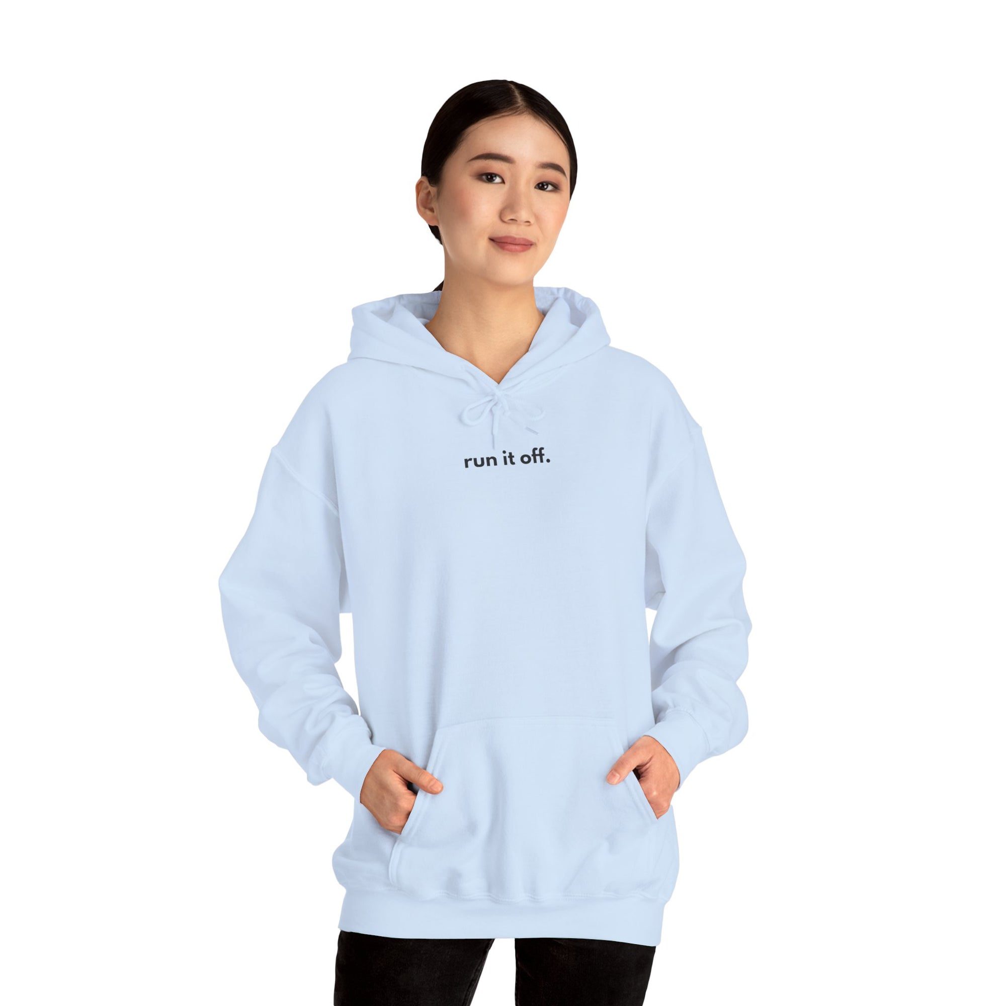 Run It Off Hoodie | Minimalist Running Hoodie | Presence