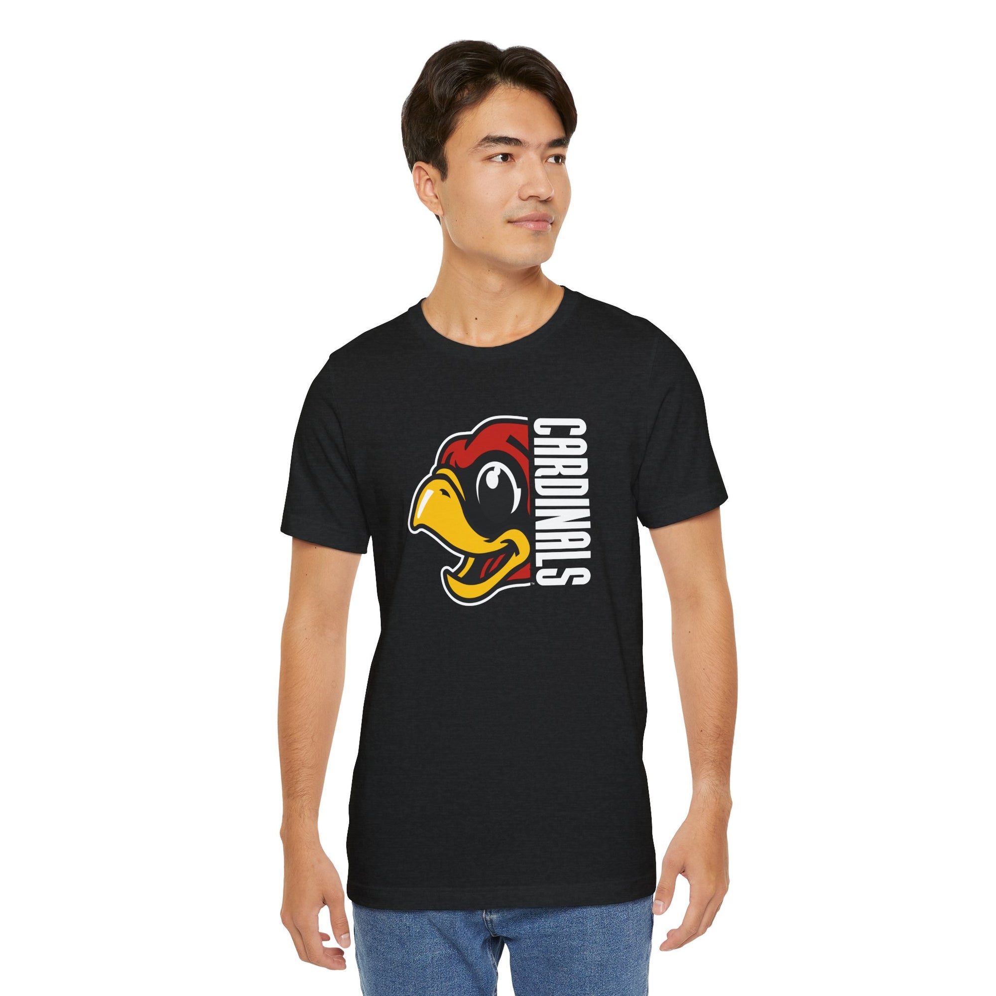 Deer Creek Cardinals School Tshirt, Teacher Back to School Unisex Bella & Canvas Tee, Shirt, Gift, Apparel