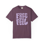 Free to Feel – Mental Health Comfort Colors Unisex Tee