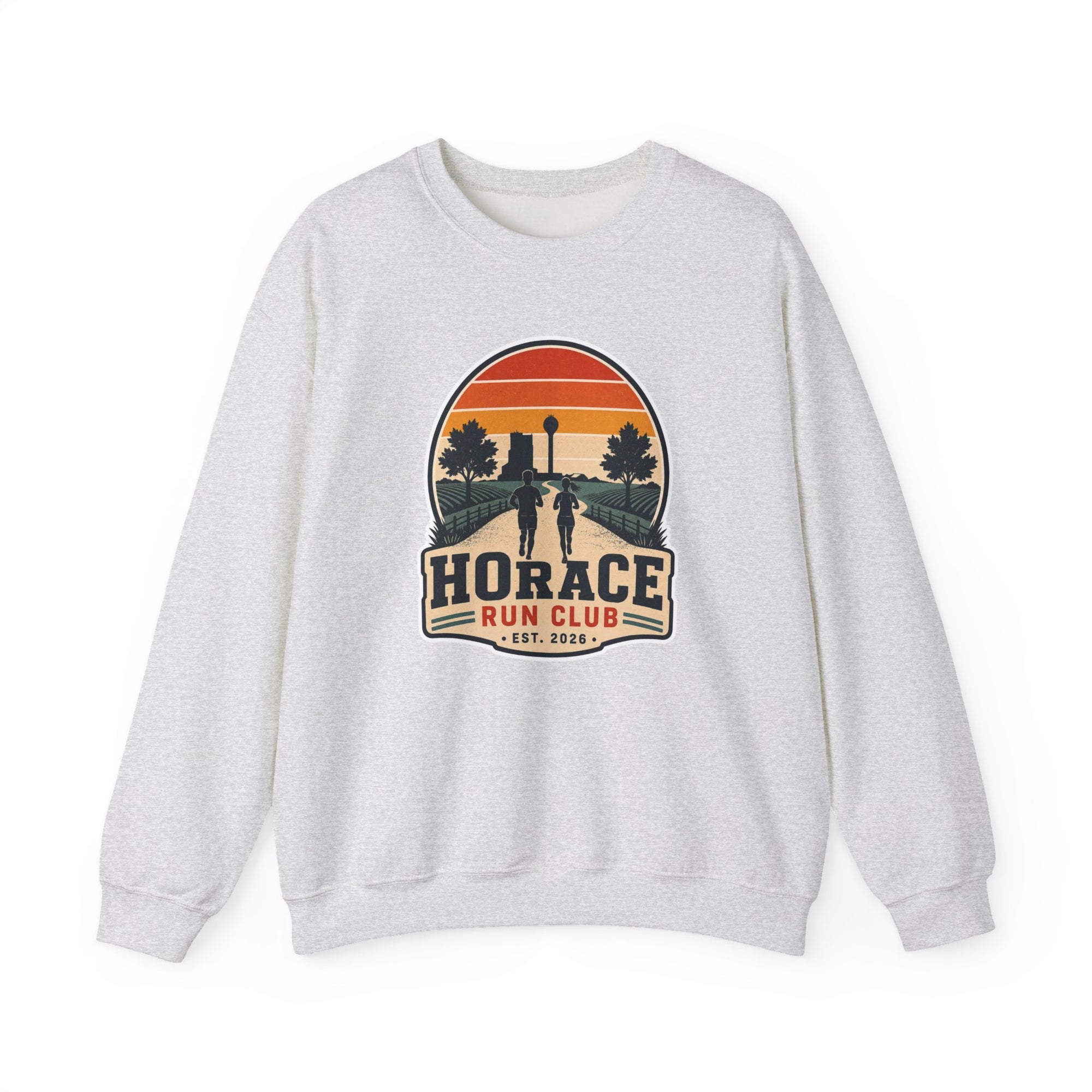 Horace Run Club Crewneck Sweatshirt | Gildan 18000