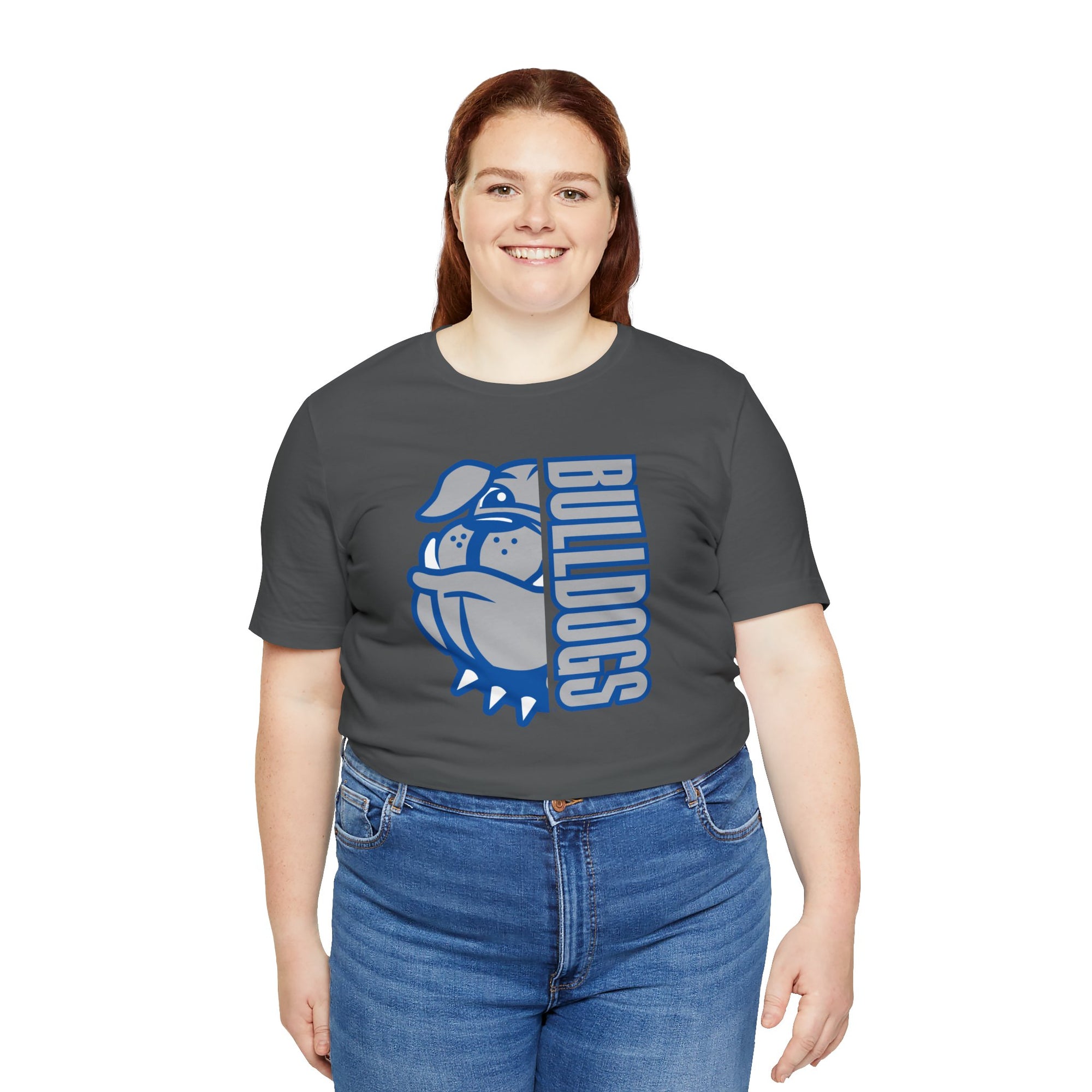 Independence Bulldogs T-Shirt | Bella + Canvas 3001 Unisex Tee | School Spirit Shirt | Teacher & Student Apparel | Game Day & Dress-Up Day Shirt