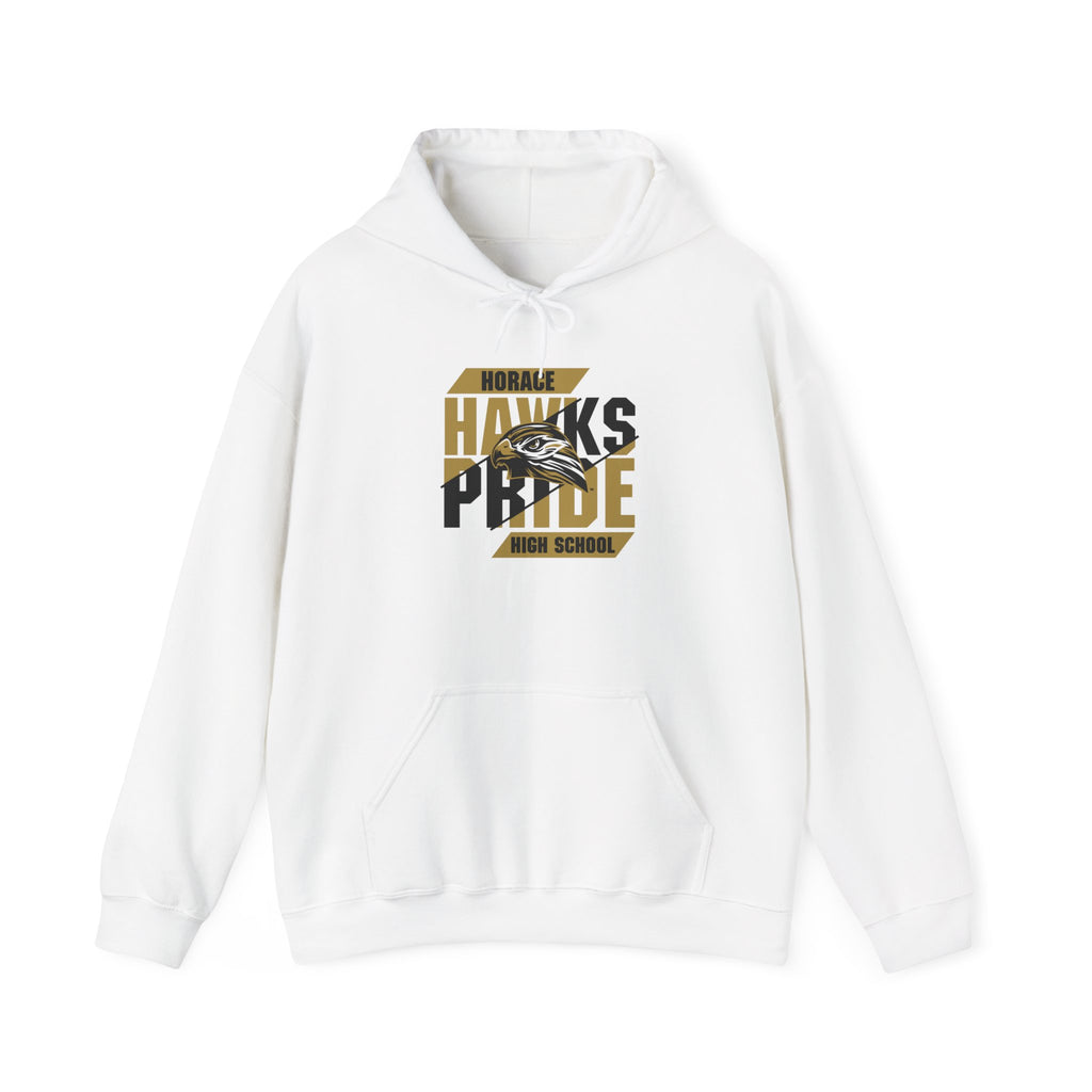 Horace Hawks Pride Sweatshirt | Gildan Unisex Heavy Blend Sweatshirt | Cozy School Spirit Wear