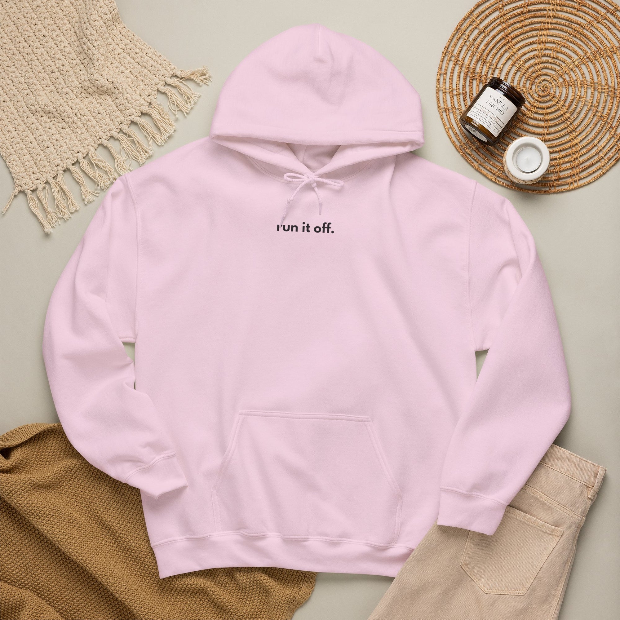 Run It Off Hoodie | Minimalist Running Hoodie | Presence