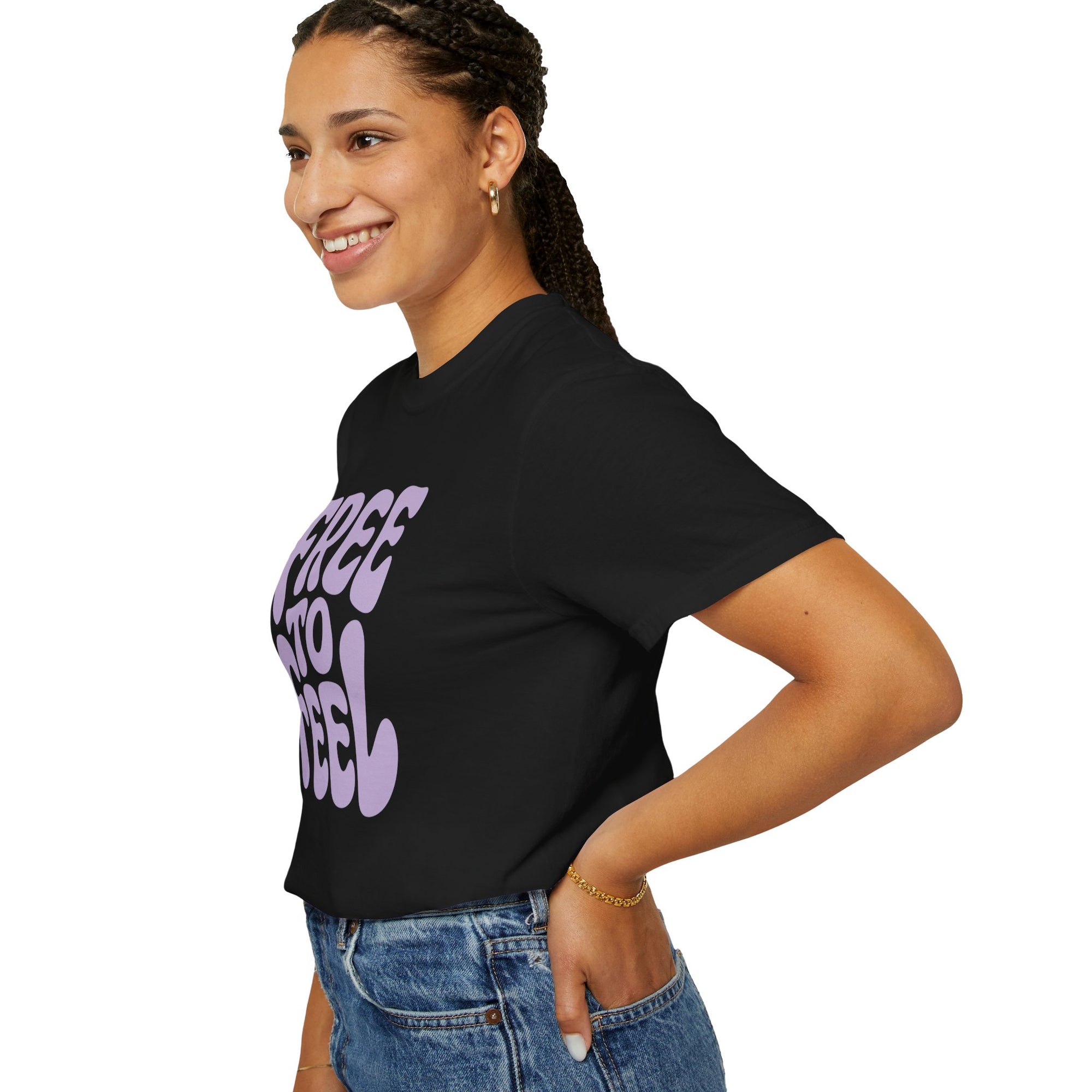 Free to Feel – Mental Health Comfort Colors Unisex Tee