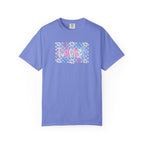 Checkered Teacher T-Shirt - Comfort Colors 1717 Unisex Garment-Dyed