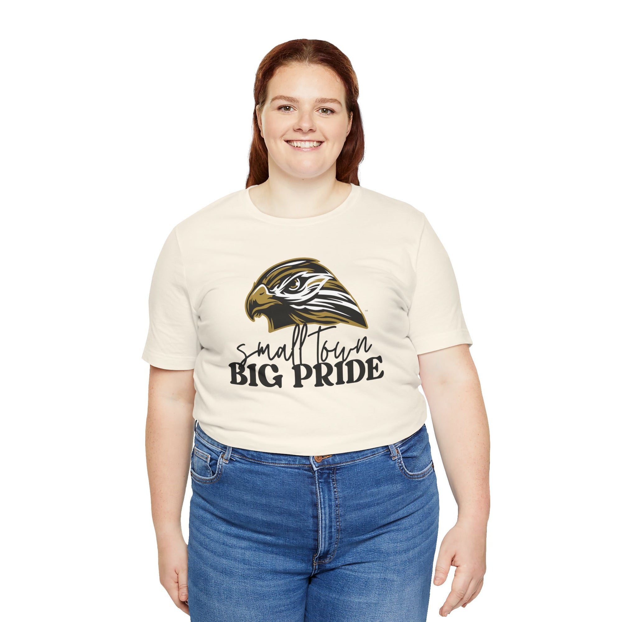 Small Town Big Pride – Horace Hawks Unisex Tee | Bella + Canvas 3001