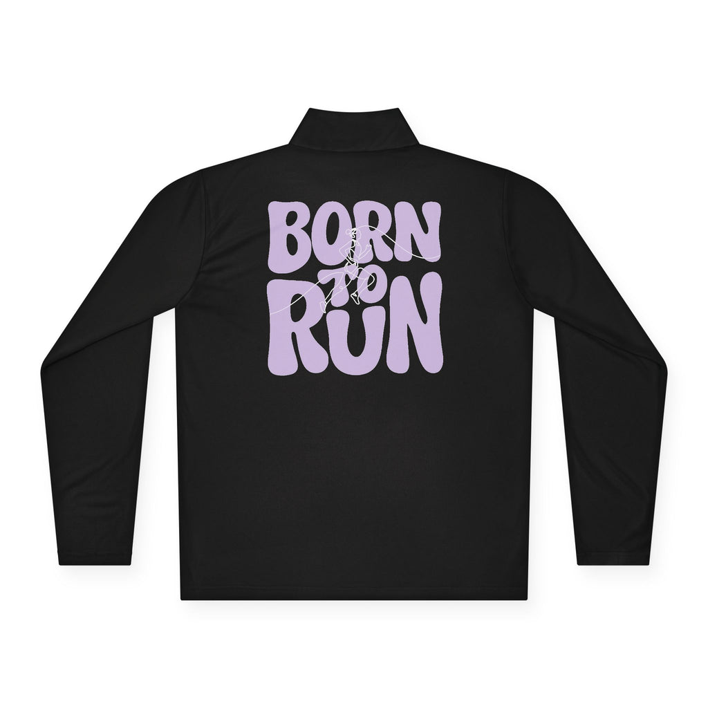 Born to Run Unisex Quarter-Zip Pullover | Cozy Athletic Layer, Perfect for Running & Casual Wear, Gift for Fitness Lovers, [...]