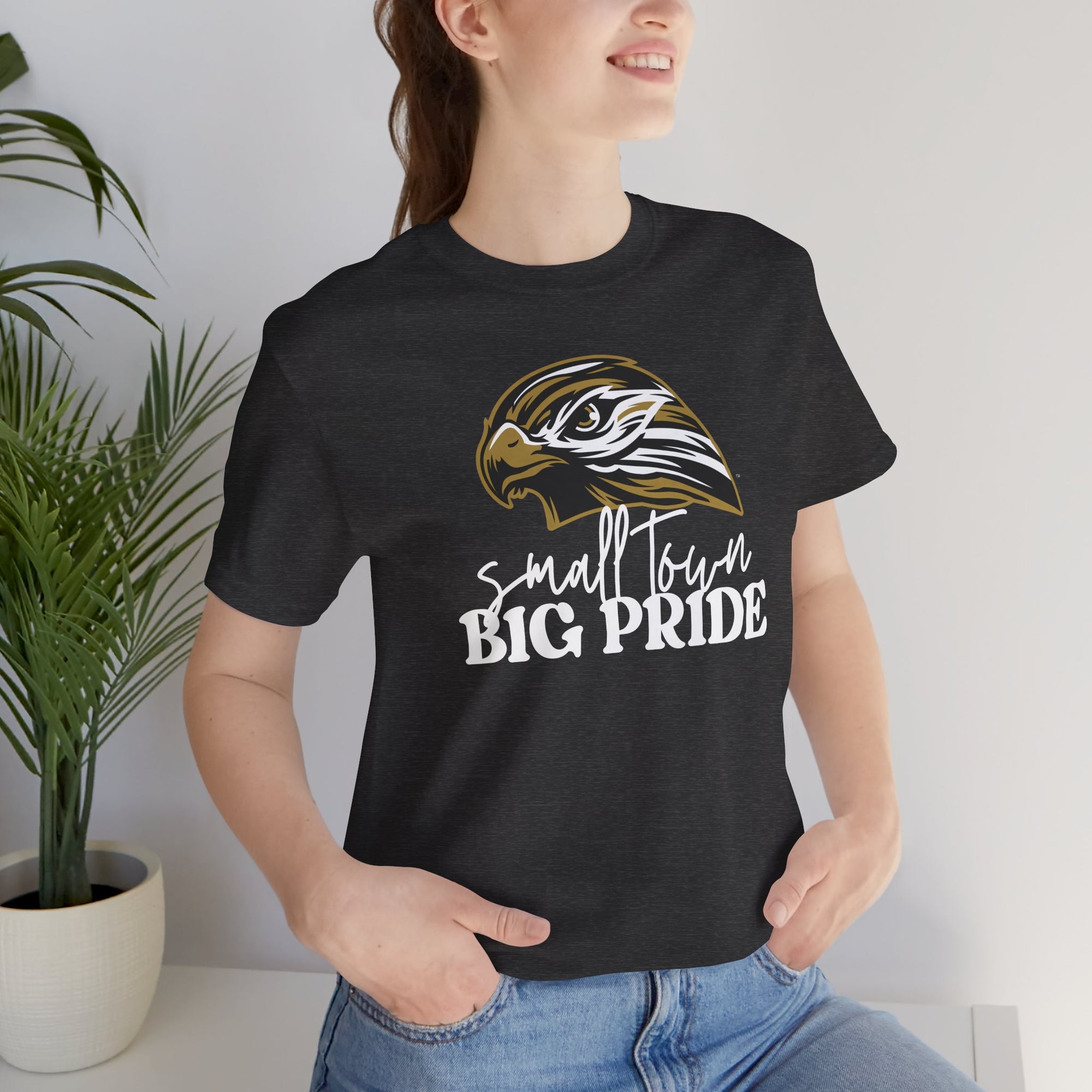 Small Town Big Pride – Horace Hawks Unisex Tee | Bella + Canvas 3001