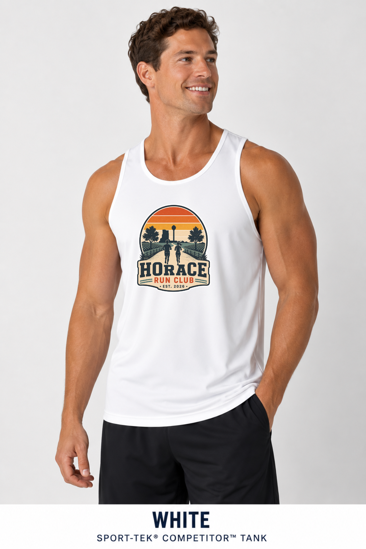Horace Run Club Men's Sport-Tek® Competitor Tank