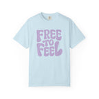Free to Feel – Mental Health Comfort Colors Unisex Tee
