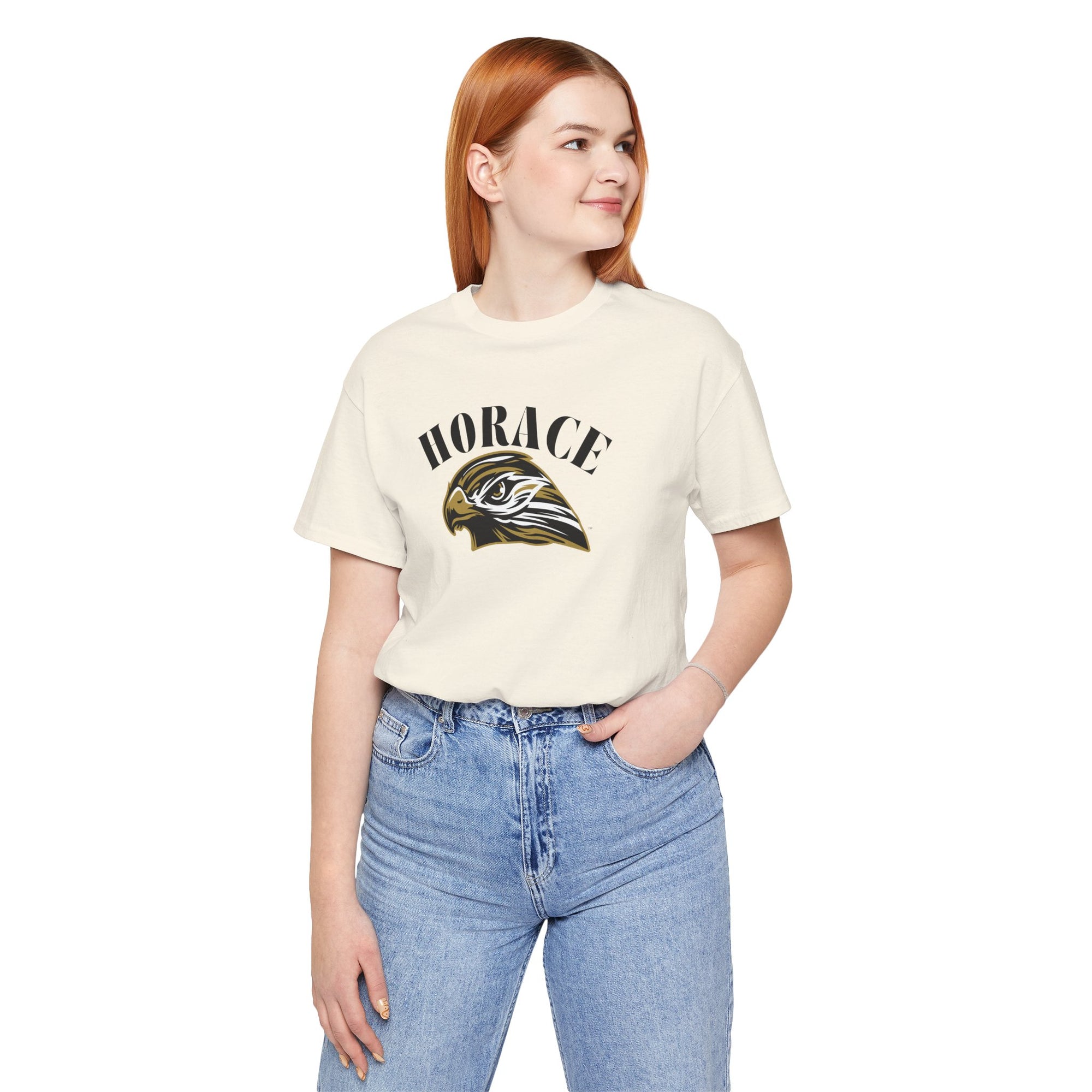 Horace Hawks Unisex T-Shirt | Bella + Canvas 3001, Game Day Shirt, Teacher Appreciation Gift