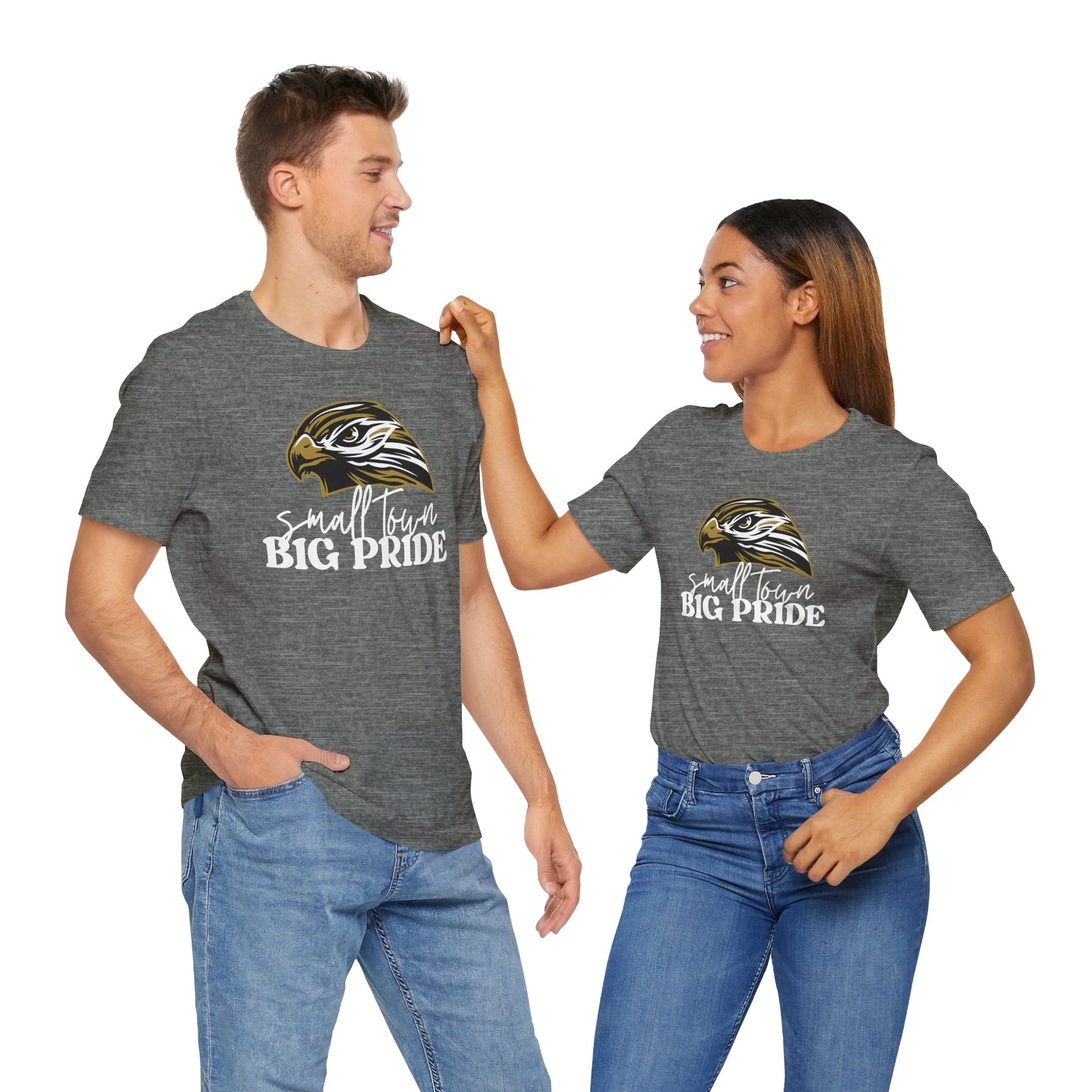 Small Town Big Pride – Horace Hawks Unisex Tee | Bella + Canvas 3001