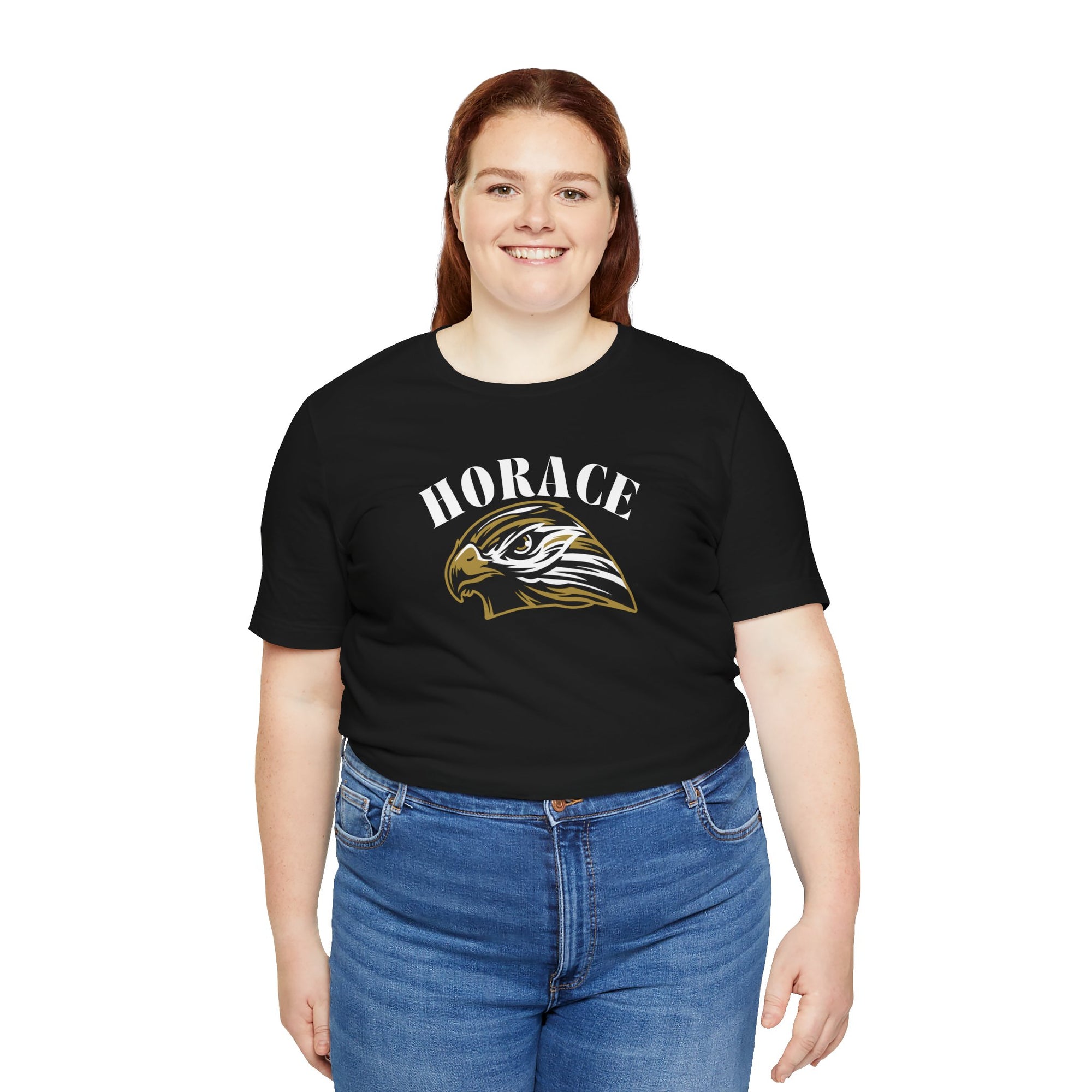 Horace Hawks Unisex T-Shirt | Bella + Canvas 3001, Game Day Shirt, Teacher Appreciation Gift