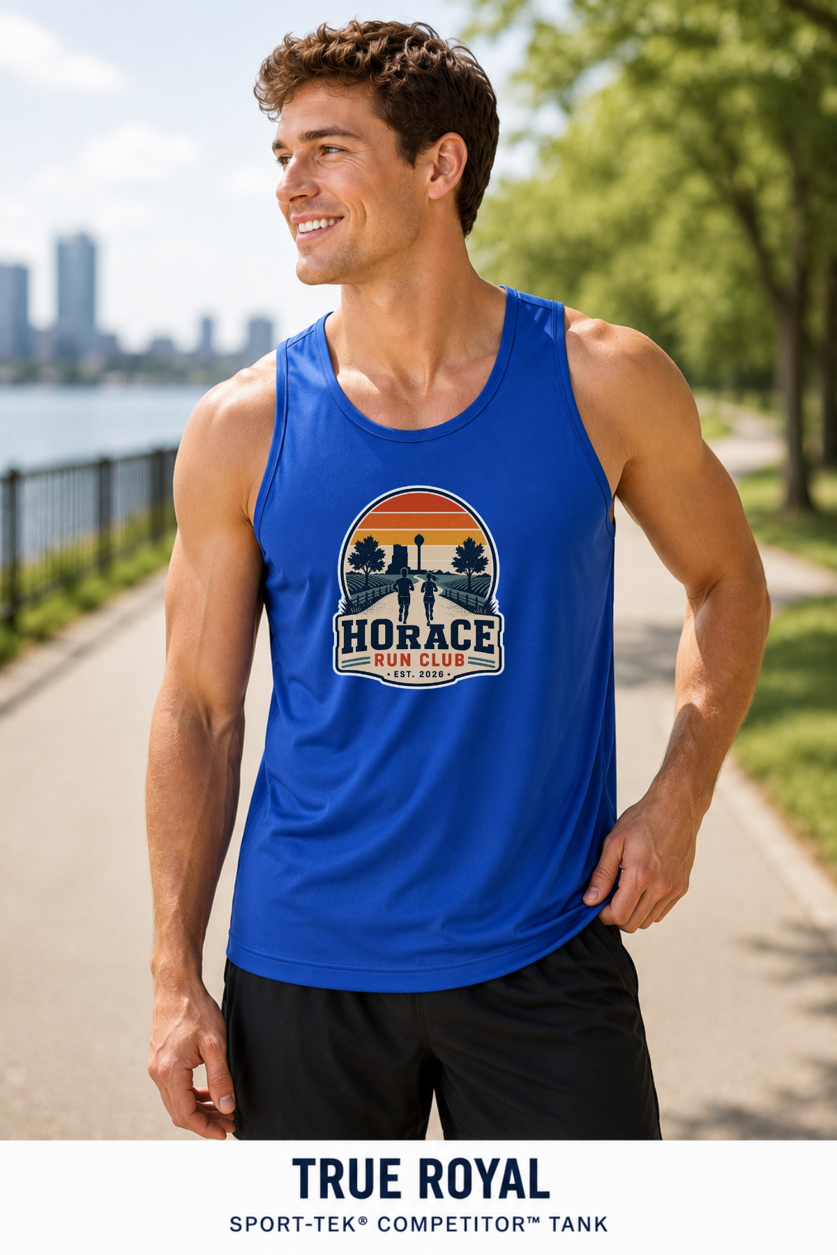 Horace Run Club Men's Sport-Tek® Competitor Tank