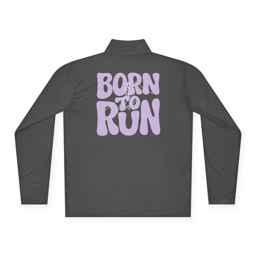 Born to Run Unisex Quarter-Zip Pullover | Cozy Athletic Layer, Perfect for Running & Casual Wear, Gift for Fitness Lovers, [...]