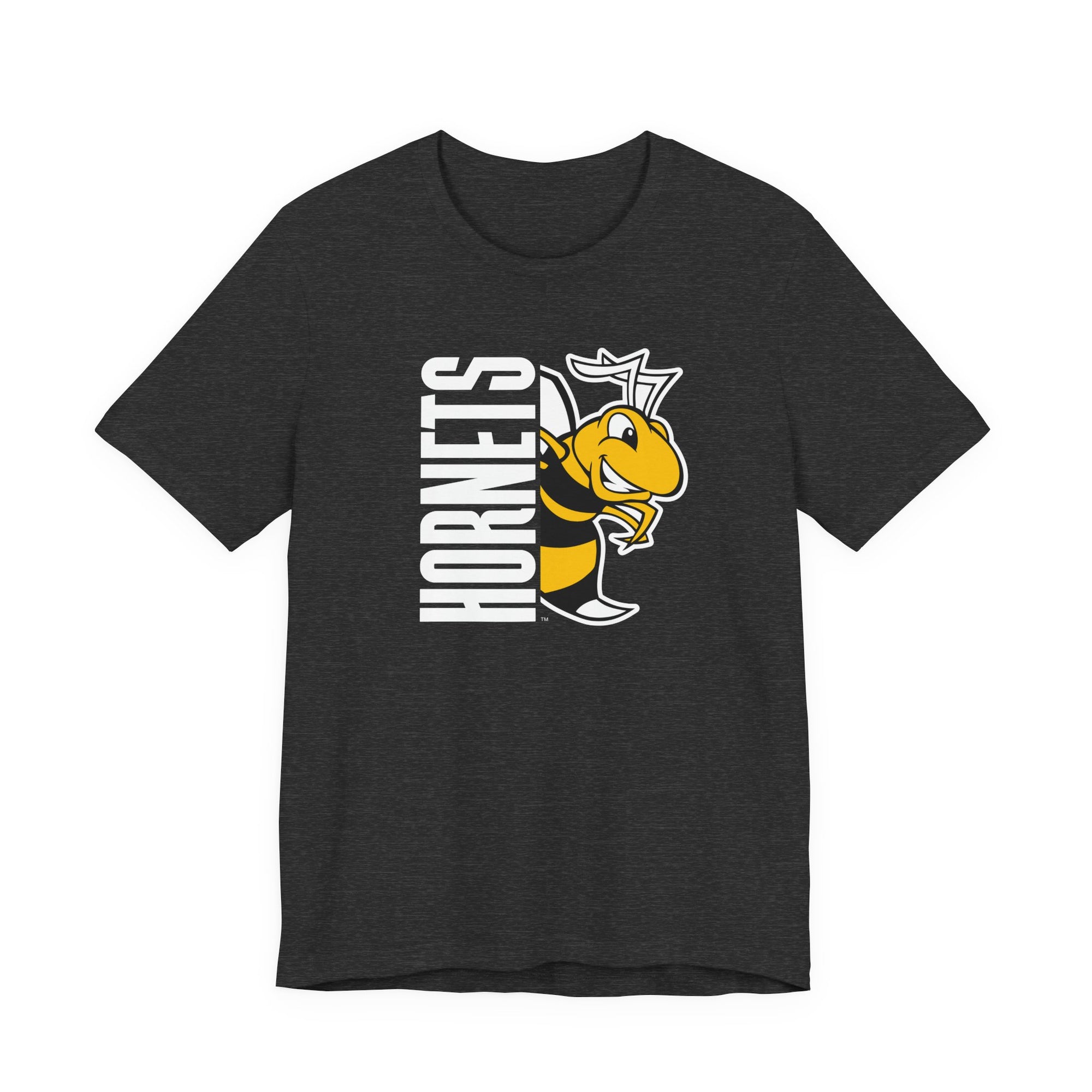 Horace Hornets Unisex Spirit Tee – Bella + Canvas 3001 | Adult Game Day Shirt, School Spirit Shirt, Team Mascot Apparel