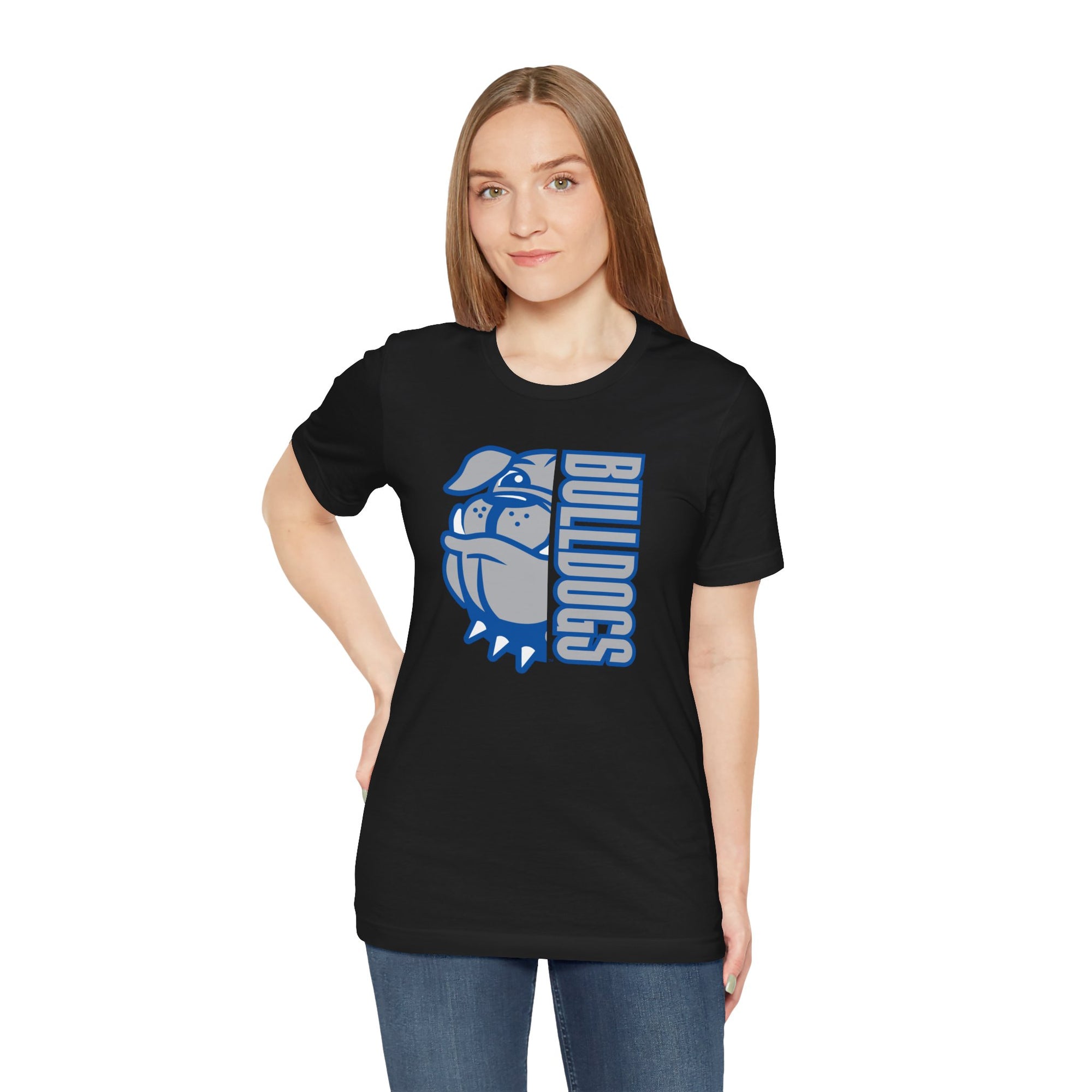 Independence Bulldogs T-Shirt | Bella + Canvas 3001 Unisex Tee | School Spirit Shirt | Teacher & Student Apparel | Game Day & Dress-Up Day Shirt