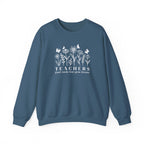 Teachers Plant Seeds That Grow Forever Sweatshirt | Gildan 18000 Crewneck Heavy Blend