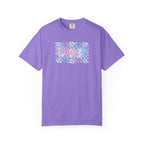Checkered Teacher T-Shirt - Comfort Colors 1717 Unisex Garment-Dyed