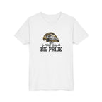 Small Town Big Pride Hawk Youth T-Shirt – Youth Bella & Canvas Soft Tee for Kids