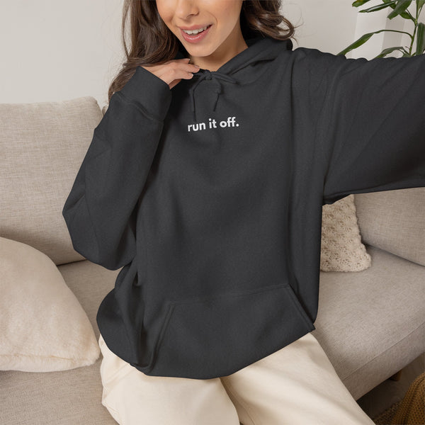 Run It Off Hoodie | Minimalist Running Hoodie | Presence