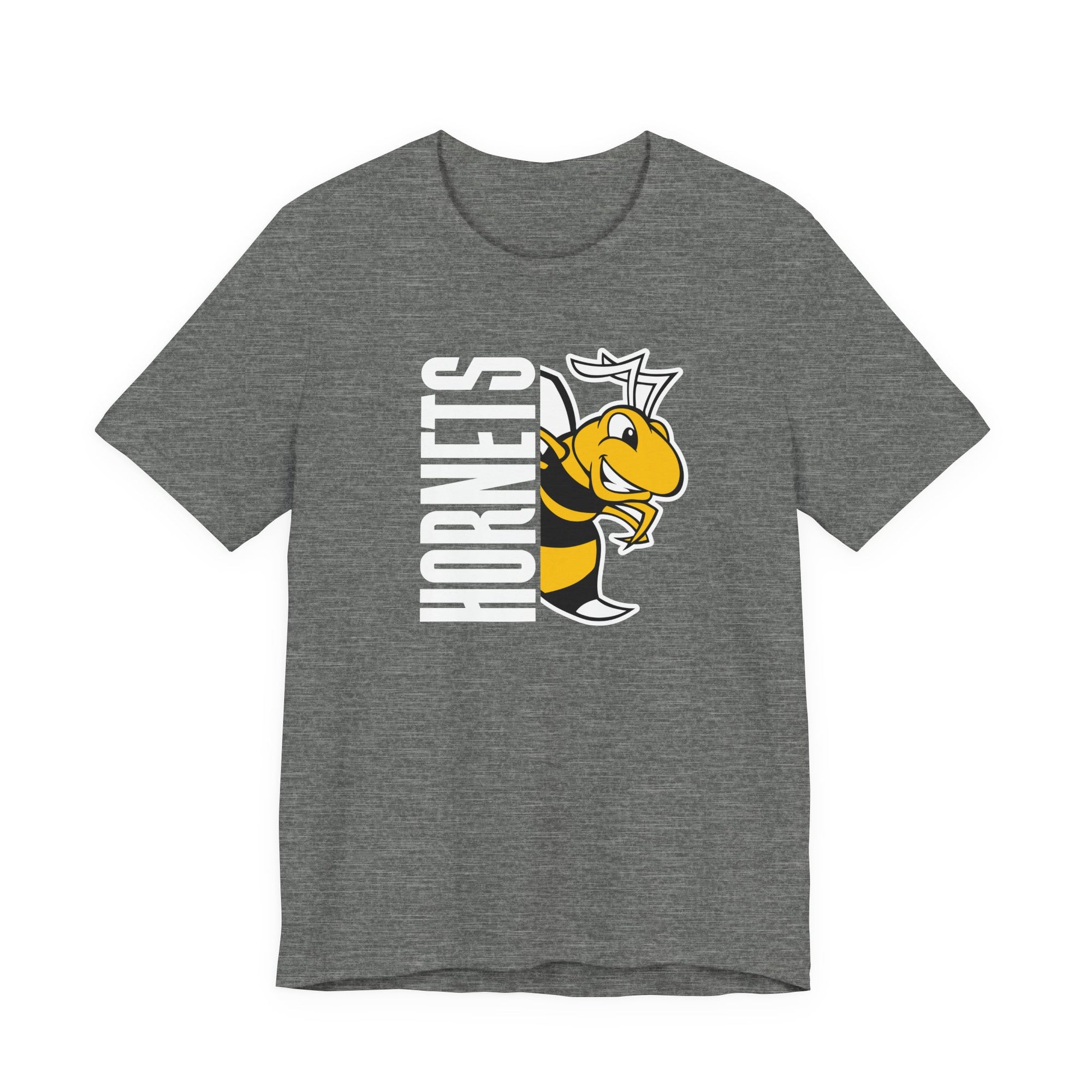 Horace Hornets Unisex Spirit Tee – Bella + Canvas 3001 | Adult Game Day Shirt, School Spirit Shirt, Team Mascot Apparel