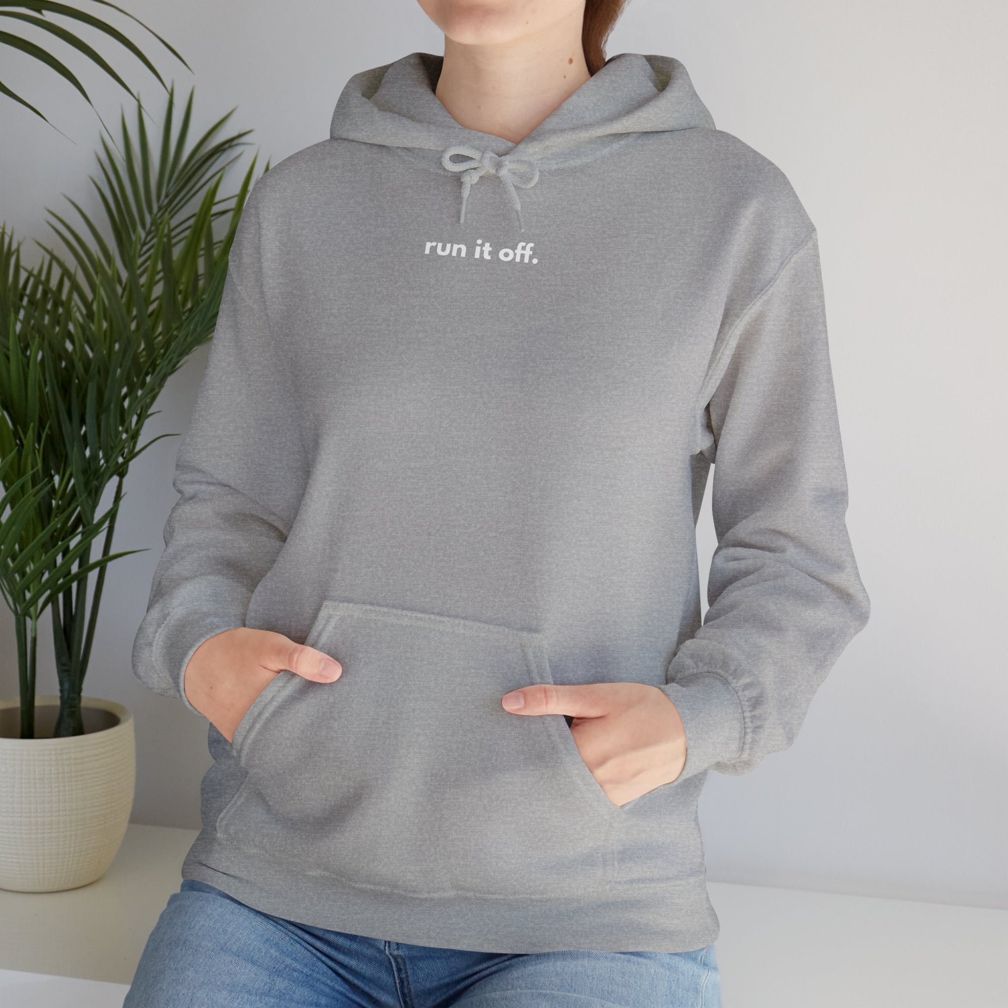 Run It Off Hoodie | Minimalist Running Hoodie | Presence