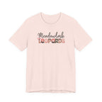 Meadowlark Leopards Unisex Bella & Canvas Tee, Casual T-Shirt, Custom School Spirit Apparel