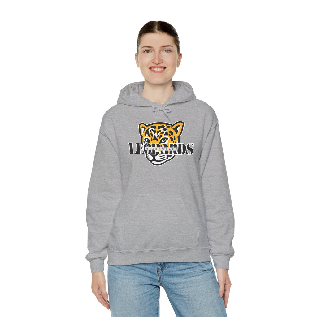 Meadowlark Leopards Gildan Unisex Hoodie | School Spirit Wear