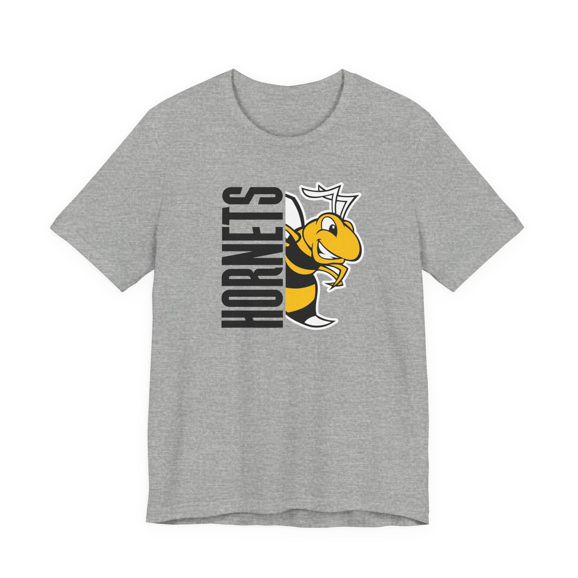 Horace Hornets Unisex Spirit Tee – Bella + Canvas 3001 | Adult Game Day Shirt, School Spirit Shirt, Team Mascot Apparel
