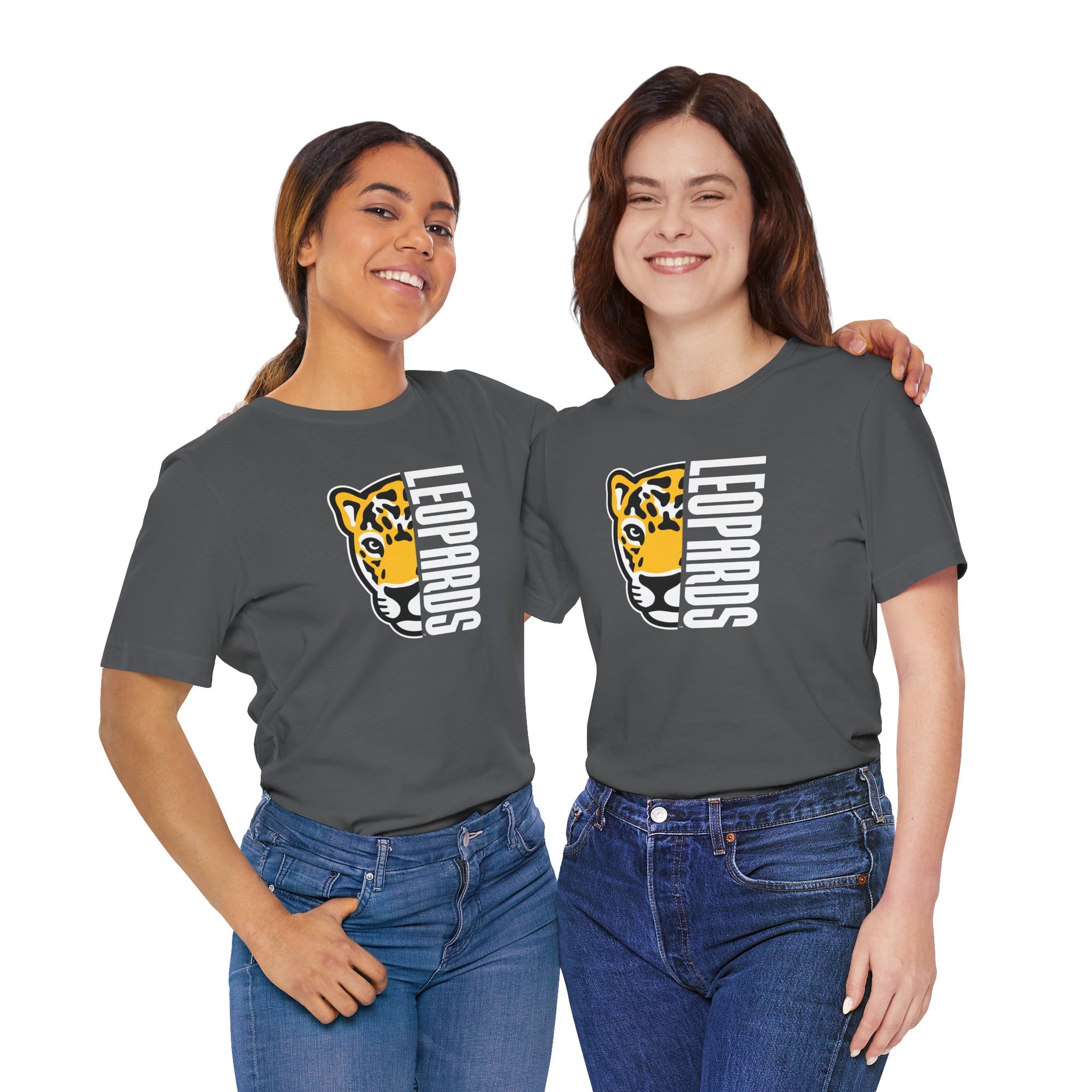 Meadowlark Leopards Bella & Canvas Tshirt, Teacher Tshirt, School Pride