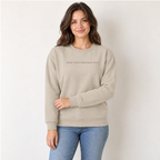 Make Your Presence Felt | District MelloFleece Crewneck