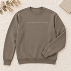 Make Your Presence Felt | District MelloFleece Crewneck