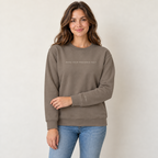 Make Your Presence Felt | District MelloFleece Crewneck