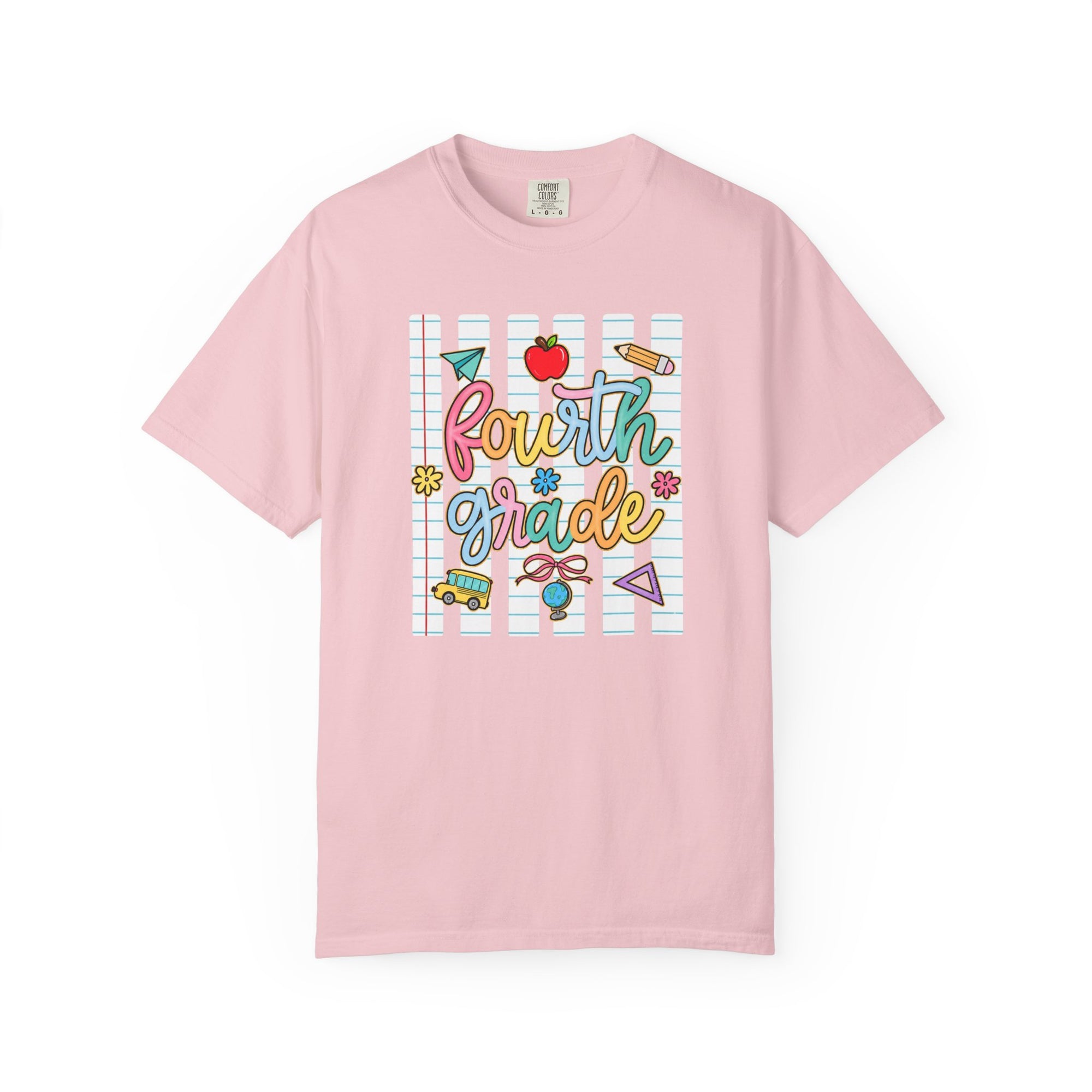 Personalized Back to School Comfort Colors® T-Shirt | Custom Grade Level Tee | First Day of School Shirt