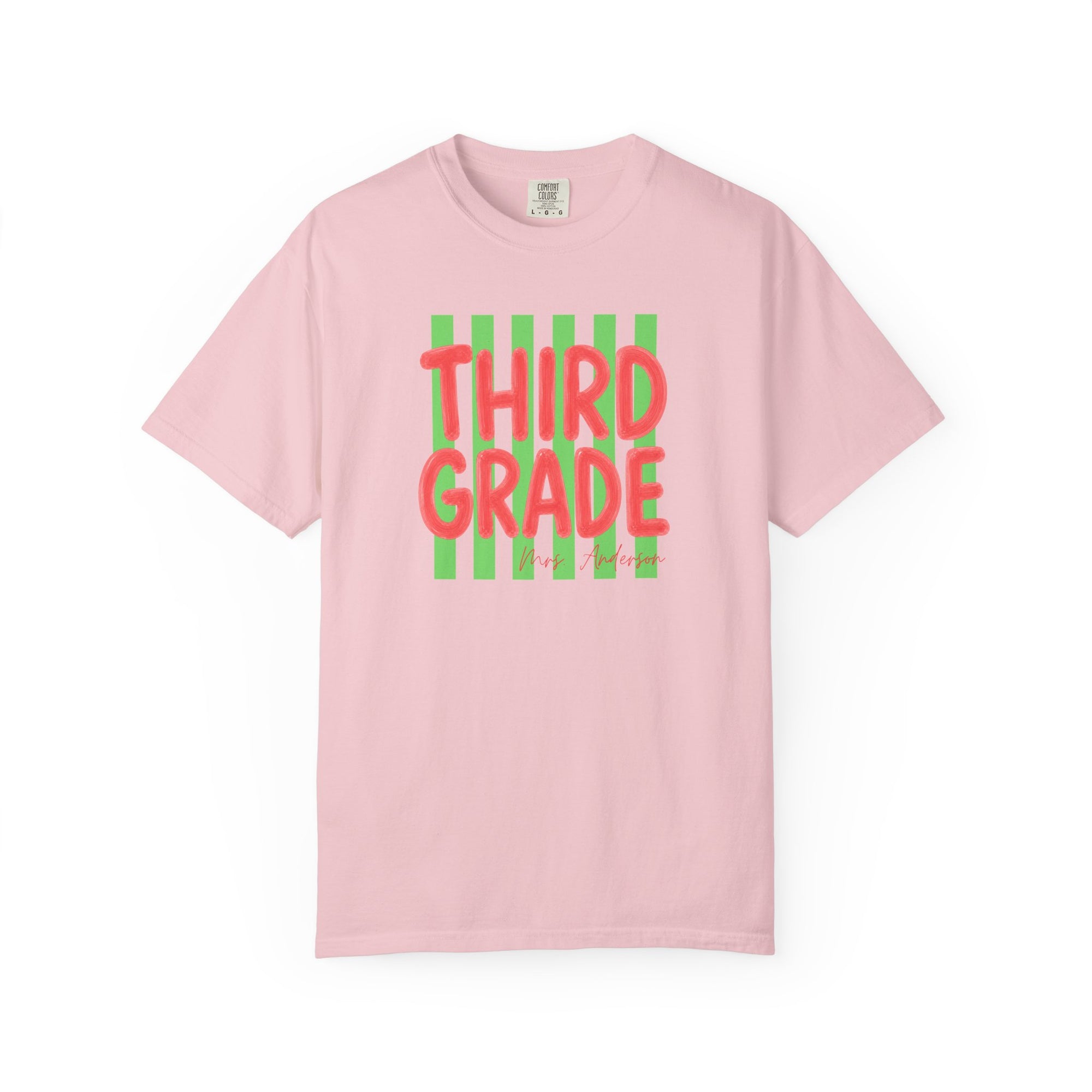 Personalized School Team Teacher Tee | Custom Name Graphic T-Shirt