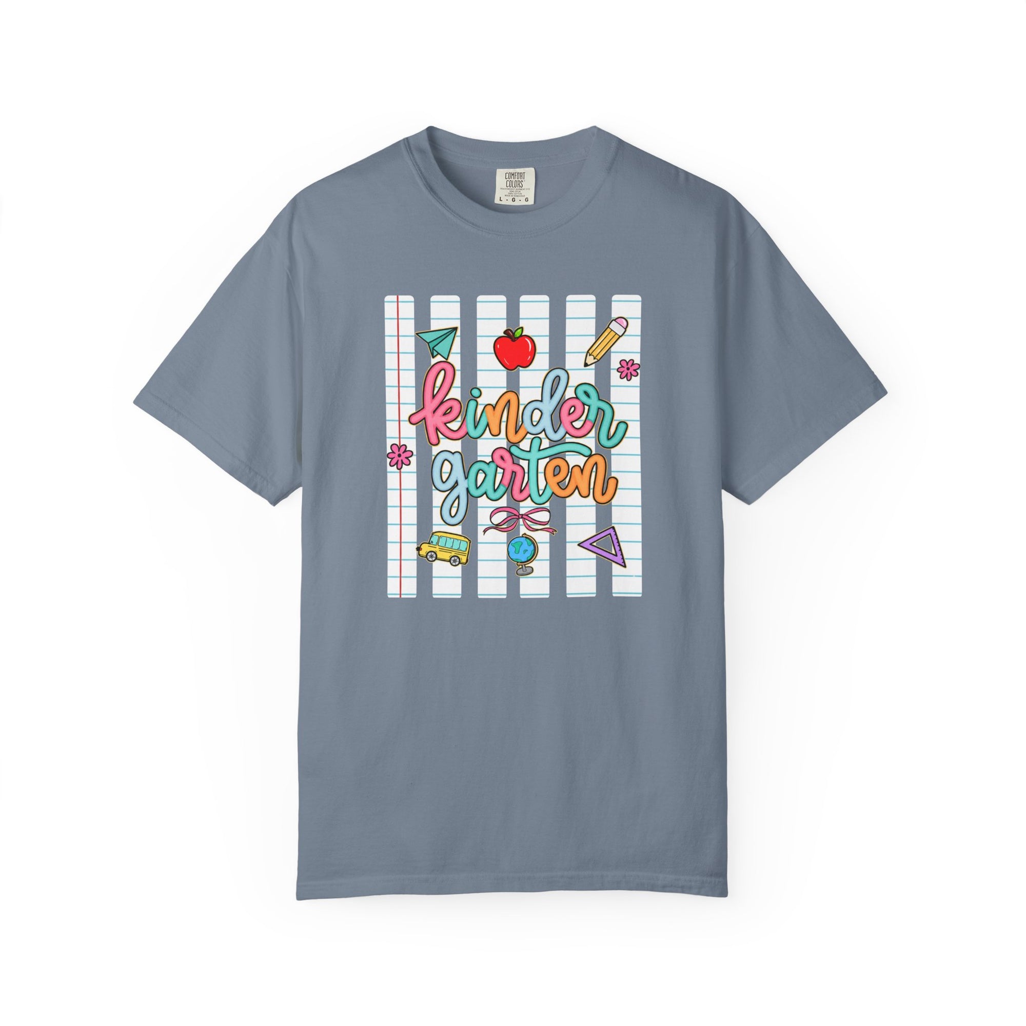 Personalized Back to School Comfort Colors® T-Shirt | Custom Grade Level Tee | First Day of School Shirt