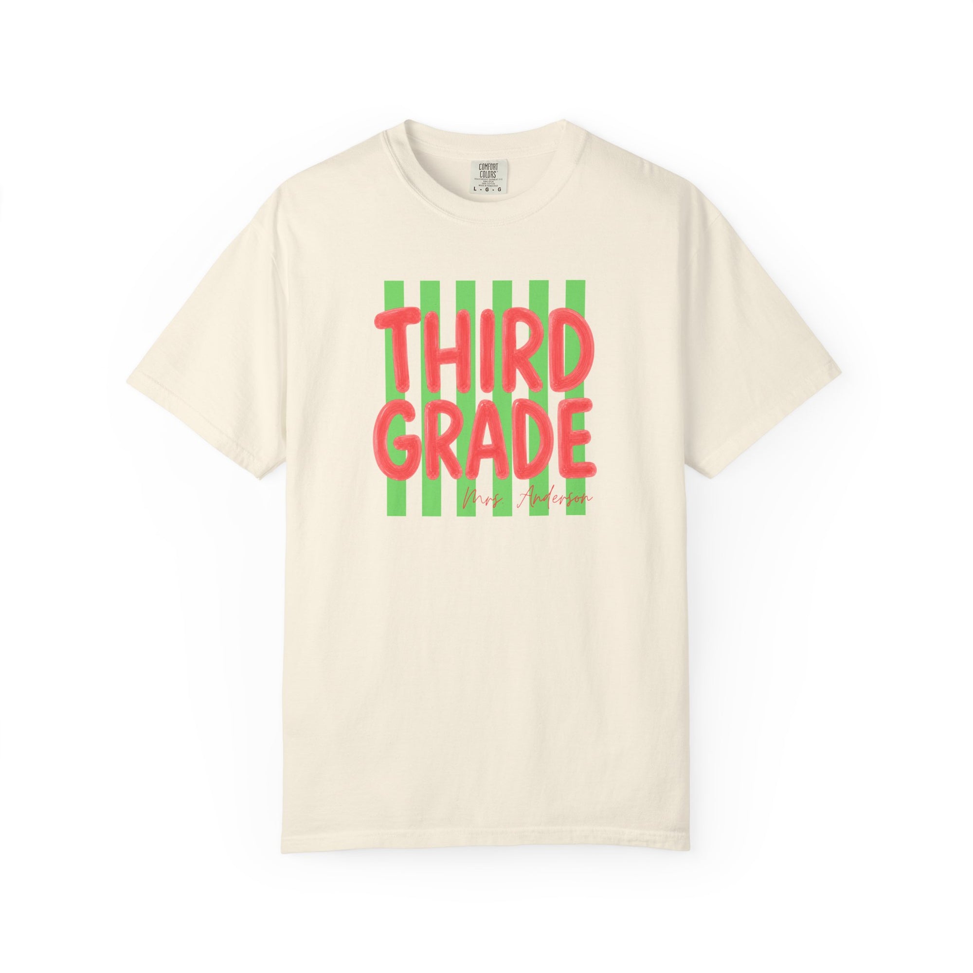 Personalized School Team Teacher Tee | Custom Name Graphic T-Shirt