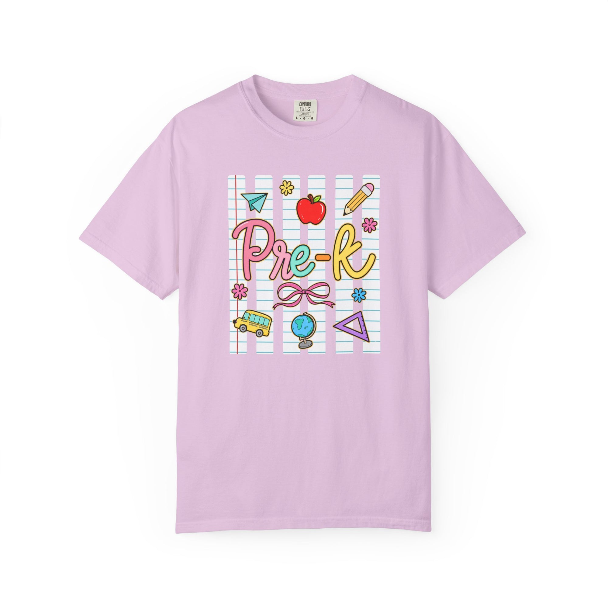 Personalized Back to School Comfort Colors® T-Shirt | Custom Grade Level Tee | First Day of School Shirt